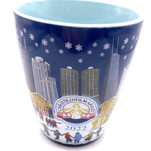 2022 Chicago Christkindlmarket mug Blue